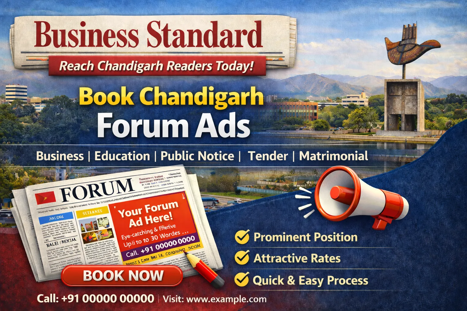 Book <span class="text-pink-700">Classifide Ads</span> in Business Standard Newspaper Online