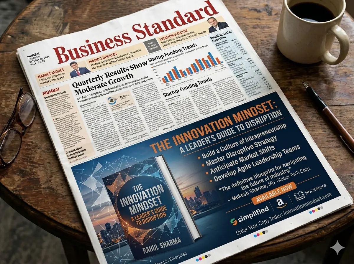 Book <span class="text-pink-700">Classifide Ads</span> in Business Standard Newspaper Online