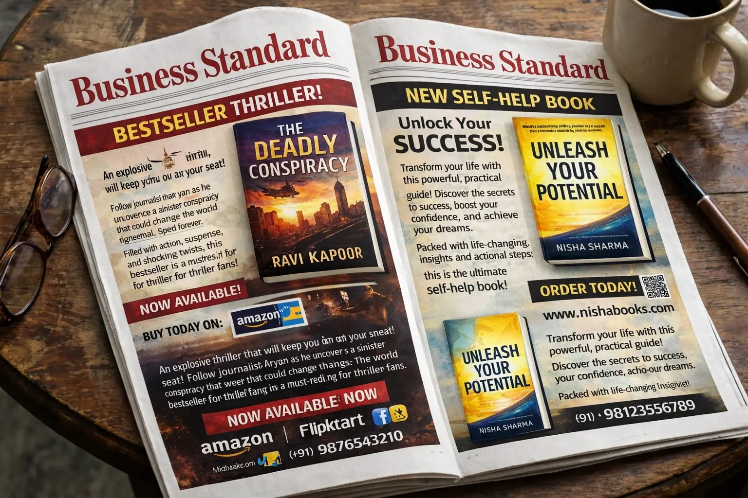 Book <span class="text-pink-700">Classifide Ads</span> in Business Standard Newspaper Online