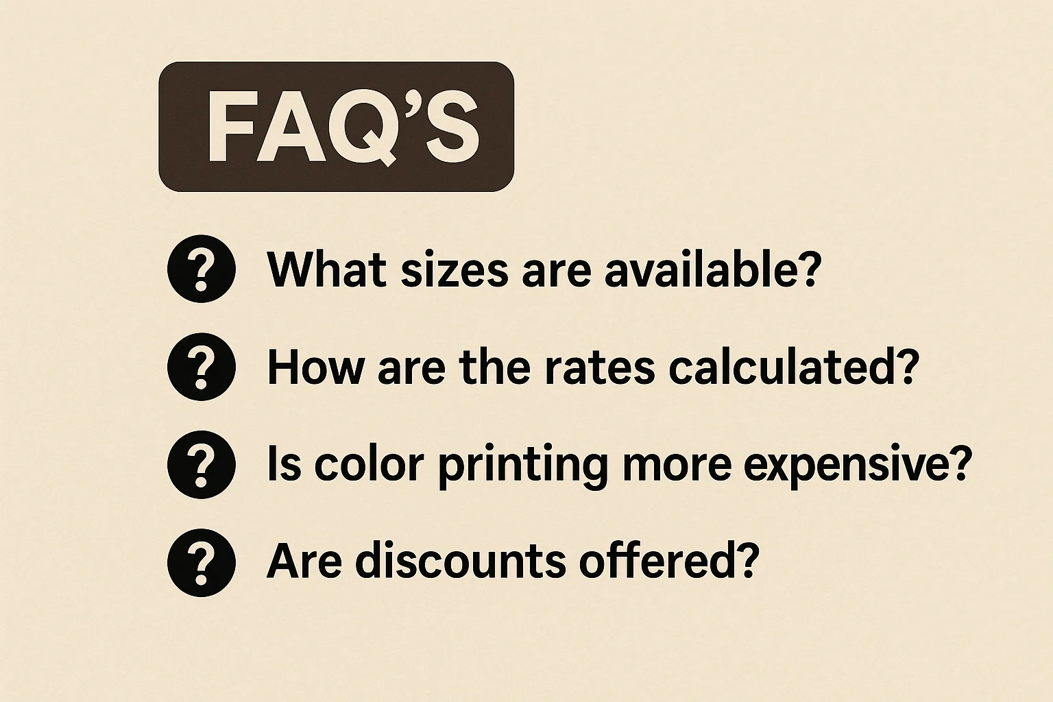 FAQ