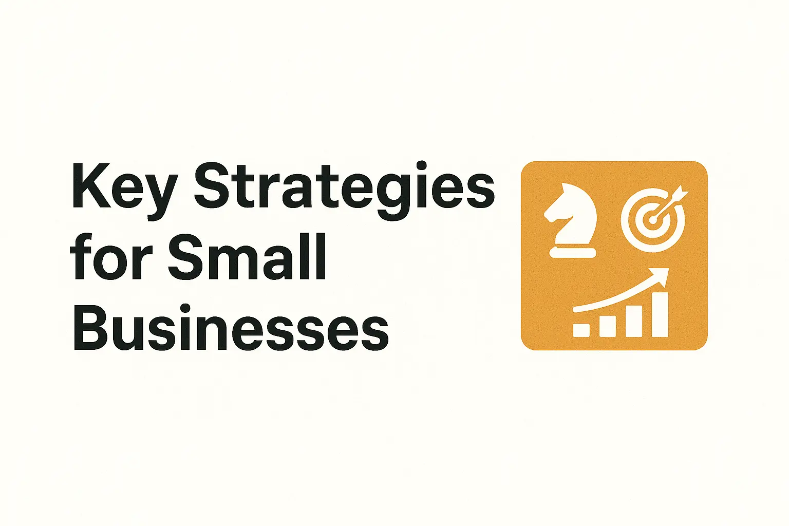 Strategies for small businesses