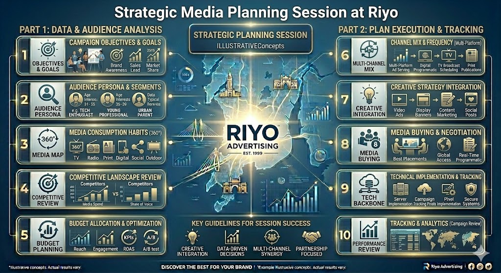 Strategic Media Planning Session at Riyo
