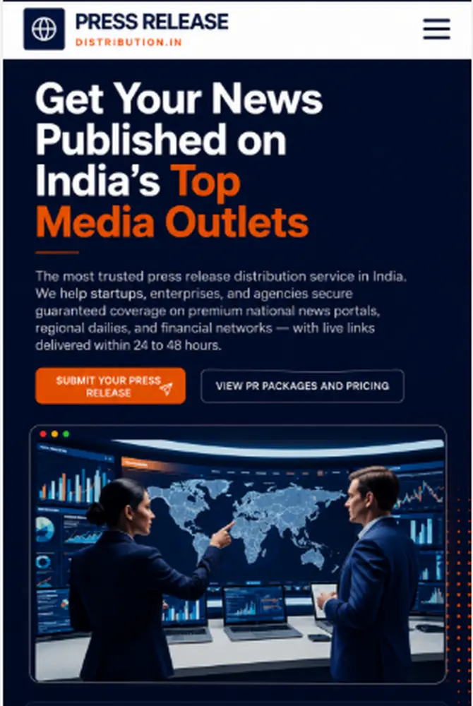 Press release advertising