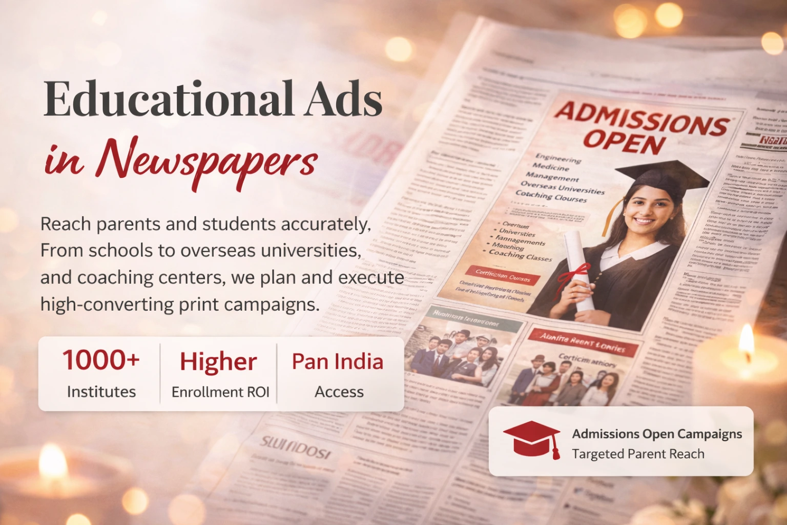 Educational Newspaper Advertising