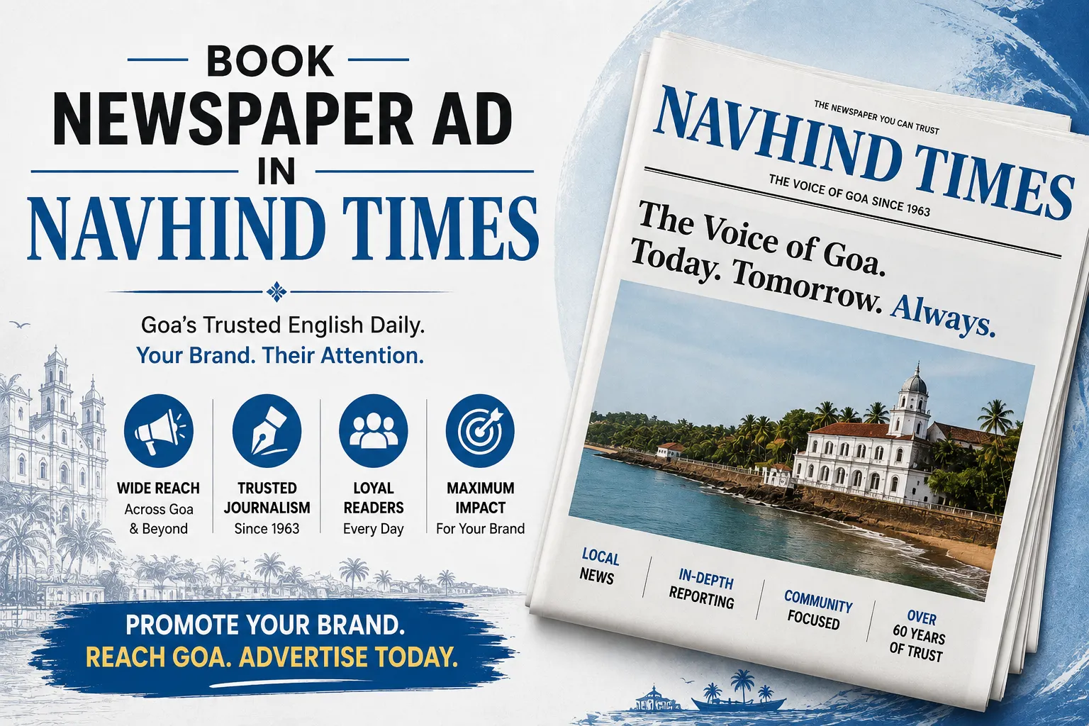 Navhind Times Newspaper Ad Booking