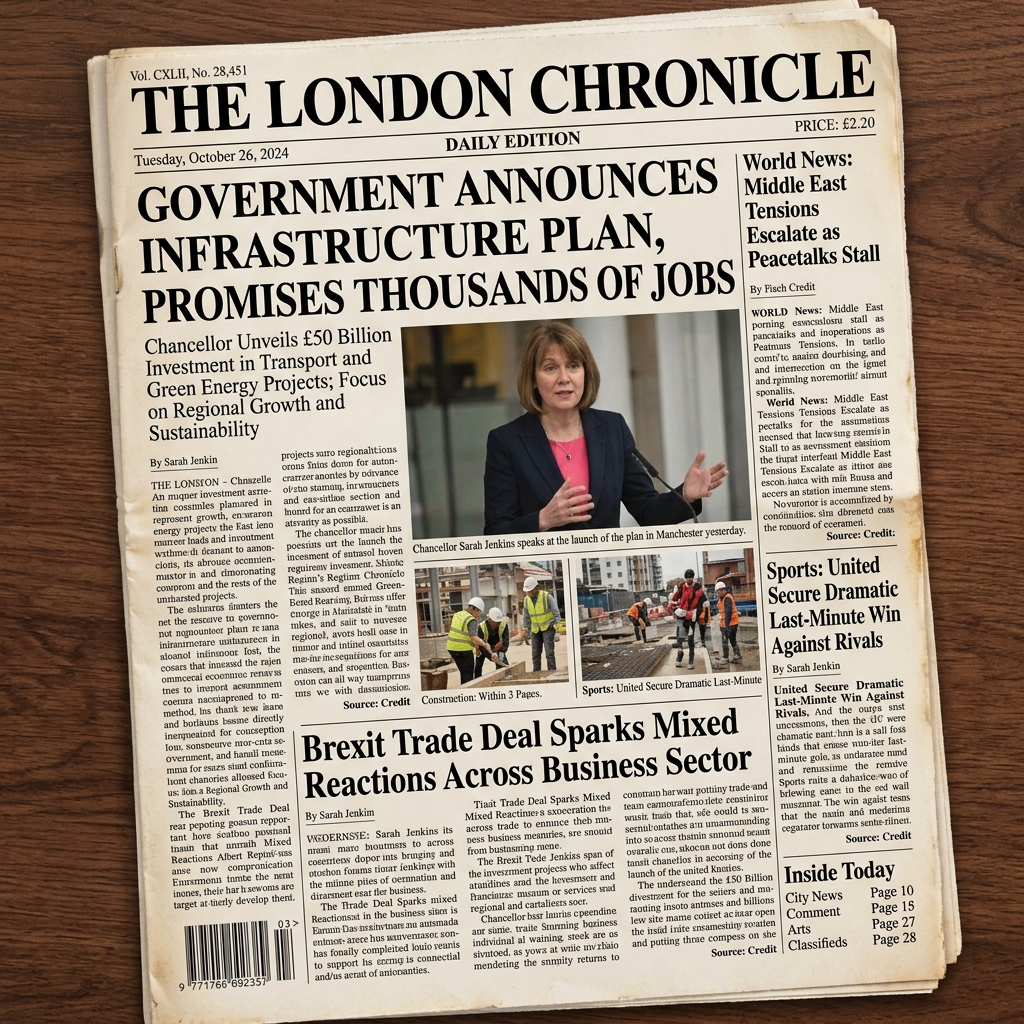 The New Indian Express front page mockup