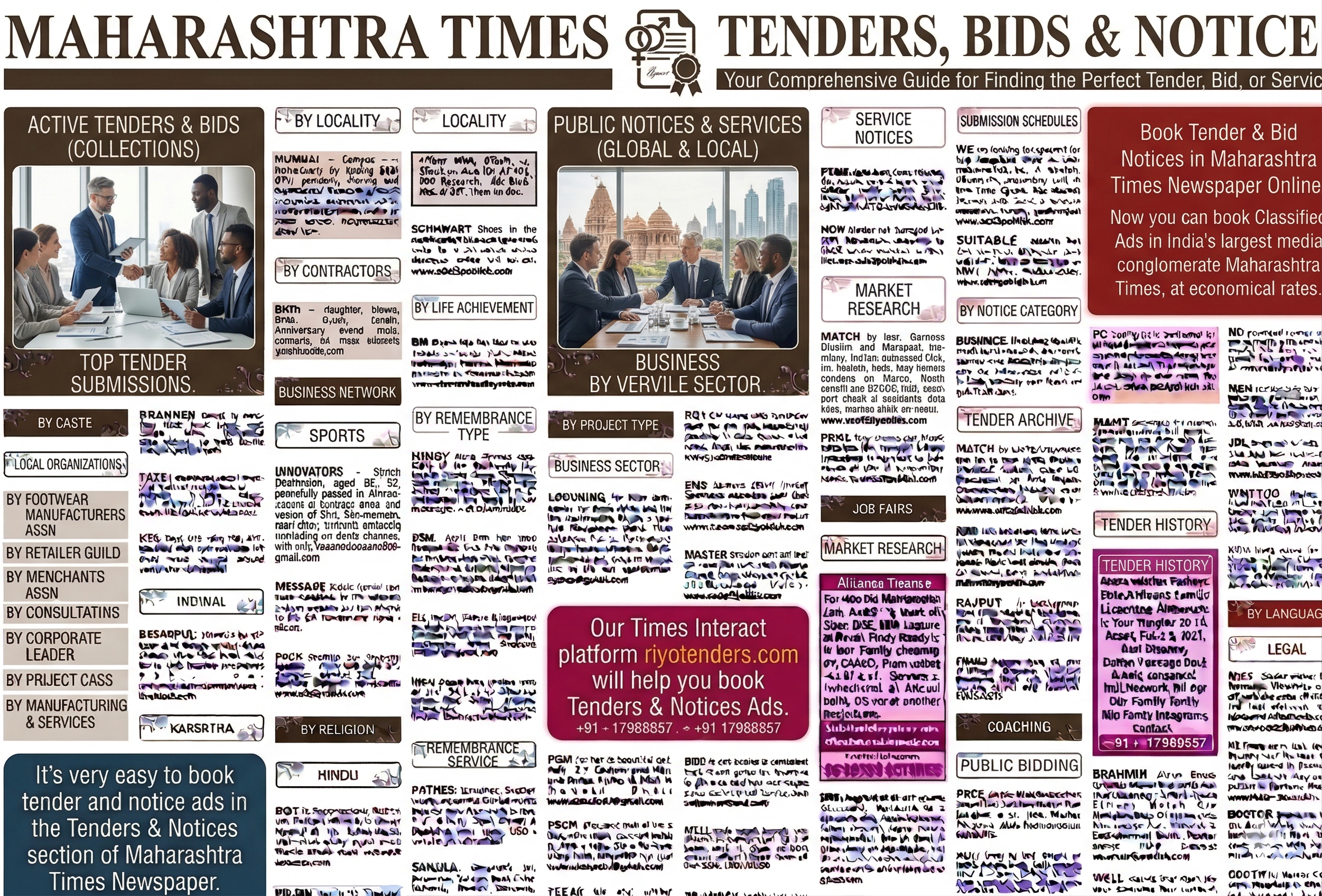 Book Service Ads in Maharashtra Times | Professional Services