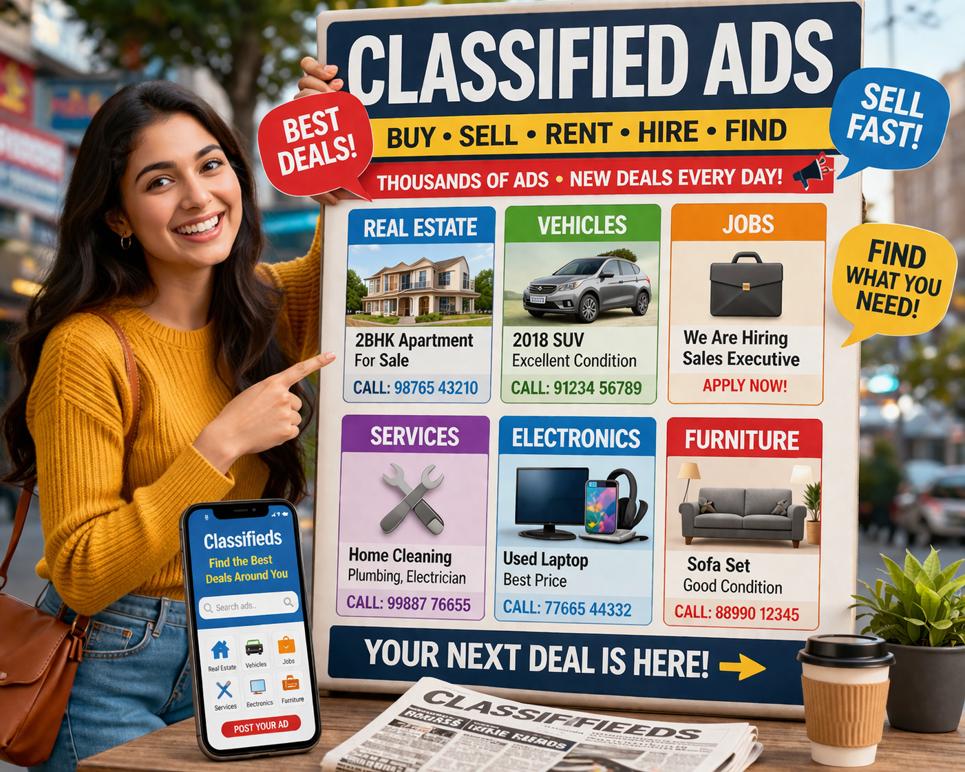 Book <span class="text-pink-700">Classifide Ads</span> in Maharashtra Times Newspaper Online