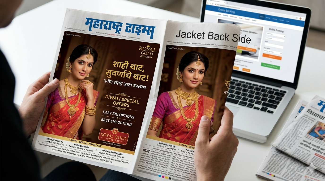 Book <span class="text-pink-700">Classifide Ads</span> in Maharashtra Times Newspaper Online