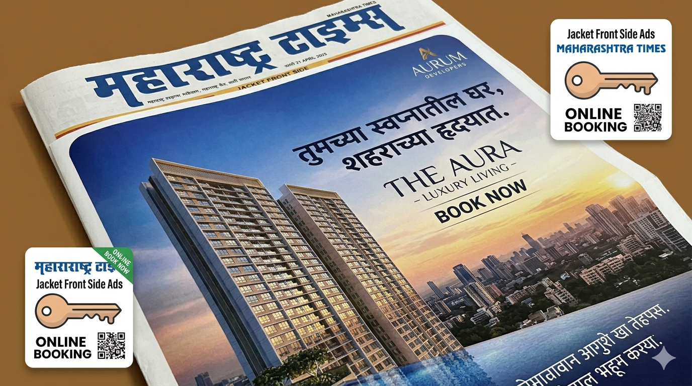 Book <span class="text-pink-700">Classifide Ads</span> in Maharashtra Times Newspaper Online