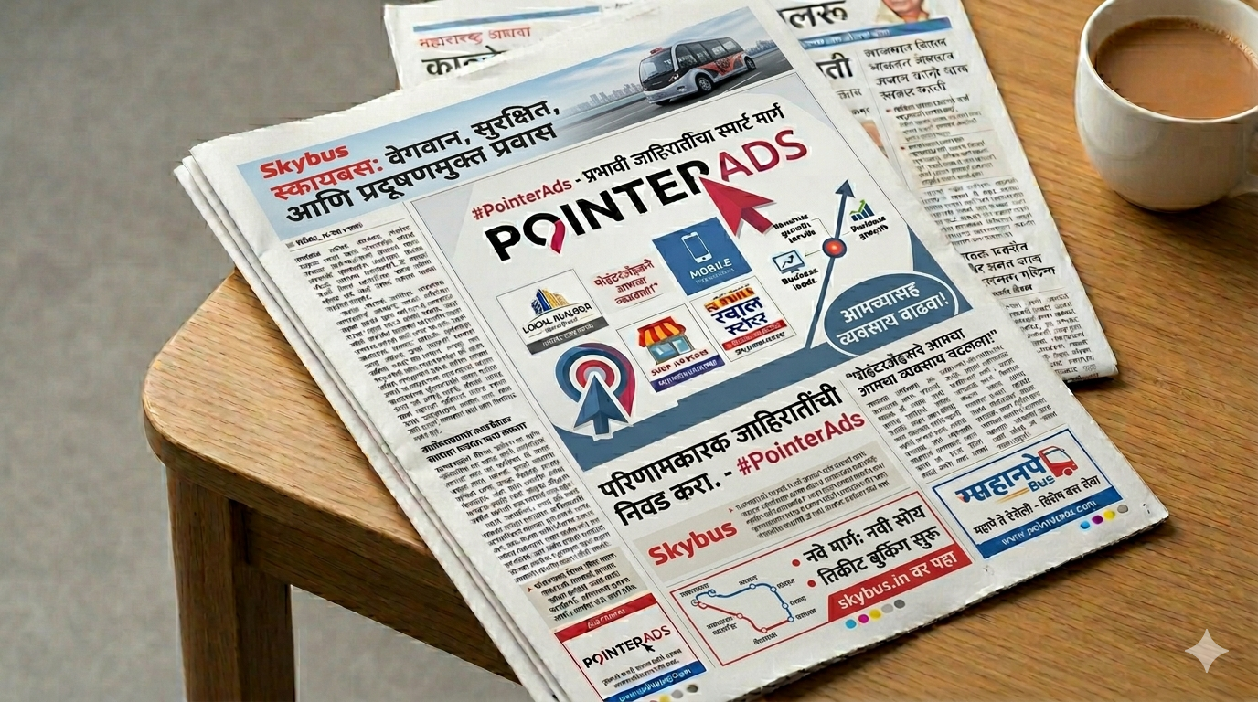 Book <span class="text-pink-700">Classifide Ads</span> in Maharashtra Times Newspaper Online