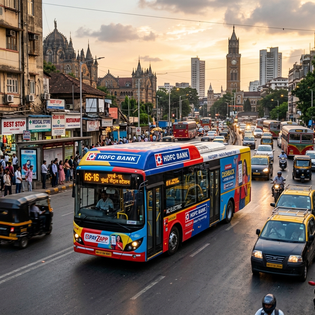 BEST Bus Advertising in Mumbai