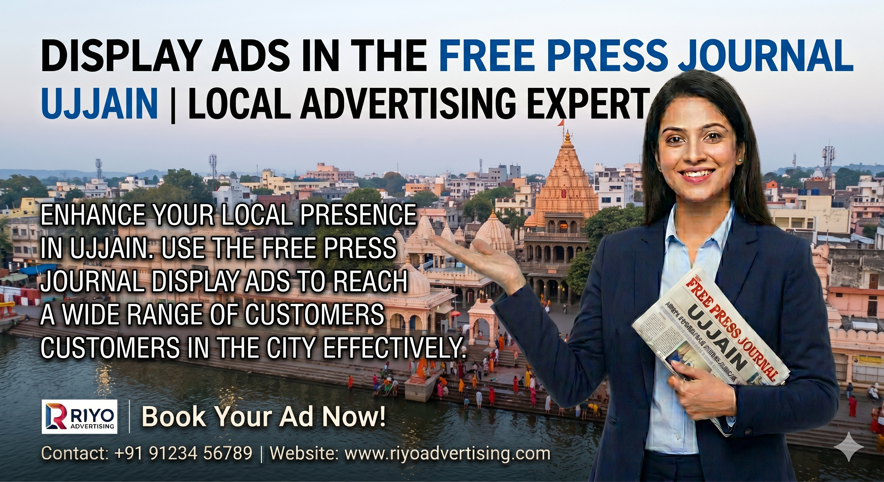 Ujjain Display Ads in The Free Press Journal